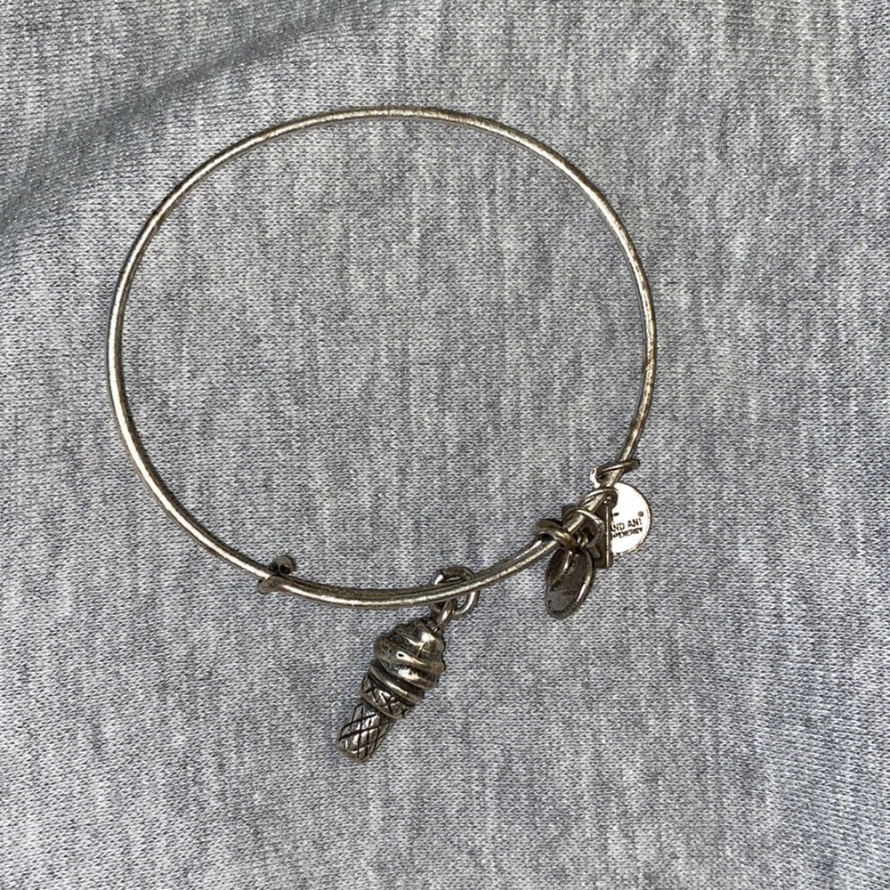 Alex & Ani ice cream cone bracelet